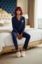 Women's Penguin Printed Shirt Collar Pajama Set Functional Durable Quality Comfortable Stylish - 3
