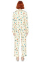Women's Patterned Shirt Collar Pajama Set Functional Durable Quality Comfortable Aesthetic Stylish - 5