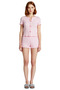 Women's Floral V-Neck Short Sleeve Pajama Set Functional Durable Quality Comfortable Sports - 4