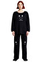 Cat Printed Cotton Home Wear Set Women's Functional Durable Quality Comfortable Aesthetic - 4