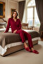 Women's Viscose Woven Pajama Set Lounge Wear Functional Durable Quality Comfortable Stylish - 4