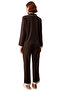 Women's Viscose Shirt and Pipe Leg Pajama Set Functional Durable Quality Comfortable Stylish - 5