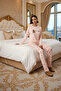 Women's Powder Winter Themed Printed Pajama Set Functional Durable Quality Comfortable Casual - 3