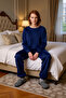 Women's Red Polka Dot Fleece Pajama Set Functional Durable Quality Comfortable Casual - 3