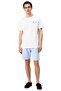 Men's Dog Embroidered Crew Neck Short Sleeve Pajama Set Functional Durable Quality Stylish - 4