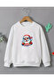 New Year's Themed Printed Long Sleeve T-Shirt for Children