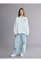 Esvab • Modern & Distinctive Wide-Leg Popular Cartoon Hero Themed Printed Girls' Jeans