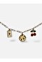 Cherry Charm Steel Necklace