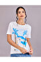 Women White Printed T-Shirt