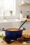28 Cm. Set of 2 Silicone Soup Ladles - Heat Resistant Hard Tip Black & Gray - 2
