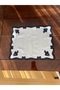 Antique Delikişi American Service. Evalı Model (1 Piece) Black Embroidered - 2