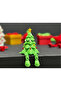 Fancy Christmas Tree Ornament with Hands and Flexible Legs