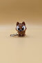German Wolf Dog - Movable Keychain Bag Ornament Charm (German Shepherd)