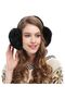 Cold Protective Soft Plush Foldable Ear Protector Earphones