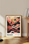 One Piece Wooden Framed Yayoi Kusama Paintings Tk2509 - 2