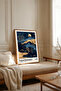 One Piece Wooden Framed Yayoi Kusama Paintings Tk2481