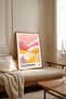 One Piece Wooden Framed Yayoi Kusama Paintings Tk2491