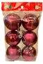 6 Pieces Cute Ball Christmas Tree Ornament 6 cm - 6