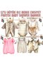 12-Piece Large Size Baby Girl Gender Reveal Party Baby Shower Banner Birthday Decoration 12-Piece Gender Reveal Themed Speech Balloon 12-Pack - Decorative Party Ornament