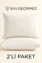 2 Bamboo Luxury Liquid-Proof Pillow Protectors |   50X70Cm Waterproof Jacquard Pillow Cover Set of 2