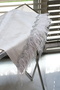 Feathered Ottoman Silk - Gray Runner