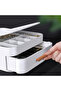 Mirrored Jewelry Makeup. Multi-Compartment and Drawer Organizer; Earrings, Rings, Pendant - 4