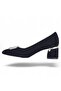 Modamia 301 Black 6 cm Women's Heeled Shoes - 3