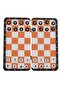 Wooden Mini Travel Backgammon and Chess