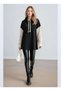 Women's Sleeves Knitted Knitwear Stylish Design Oversized Tunic Length Emerald Green Sweatshirt Sweater - 4