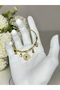 Women's Steel Bracelet Anti-Tarnish Water-Resistant Hypoallergenic Vip Steel Eye Model Charm Bracelet - 2