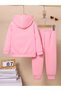 Milano Printed Girl's Bottom and Top Set Pink - 3