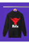 The Rock Wwe Printed 100% Cotton Soft Texture Hooded Kids Sweatshirt