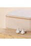 Pine Tree Model Christmas New Year Themed Nail Screw Stylish Style Daily Use Pine Tree Steel Earrings