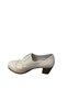 Women's Heeled Lace-Up Genuine Leather Shoes - 2