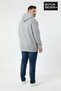 Men's Large Size Hooded Handwritten Brooklyn Printed Thin Swatshirt Spr25Bsw958 - 2