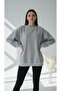 Oversized Wide Fit Crew Neck Plain Basic Sweatshirt