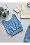100% Cotton 0-3 Months Newborn Baby Boy Hospital Release Set of 3 - 4