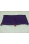 100% Cotton Ezgi Scarf with Floral Pattern Motifs and Beaded Crochet Writing, Kerchief, Mevlit Shawl - 2