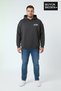 Men's Big Size New York Printed Hooded Thin Sweatshirt Spr26Bsw962