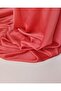 Thin Satin Fabric in Pomegranate Flower Color Width: 140 cm - 3