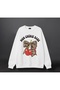 Unisex Oversized Cherie Printed Hoodie
