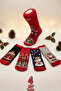 4-Piece Children's Christmas Socks Set – Towel Textured, Winter Thermal Socks - 2