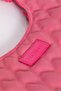 Women's Fuchsia Quilted Patterned Baguette Shoulder Bag, Hand and Shoulder Bag Suitable for Daily Use - 4