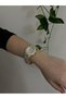Women's Zircon Stone Wristwatch – Metal Band – Elegant Design – Gift Watch - 3