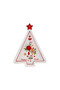 New Year Christmas Presentation Plate 21 cm Christmas Stylish Tableware 21 cm - 3