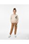 Girl's Capybara Front and Back Printed Brown Sweatshirt Pants Top and Bottom Set - 5