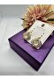 Labyrinth Model Zircon Stone Steel Earrings - 3