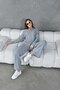 Basic Wick Knit Detailed Half Zipper Knitwear Bottom-Top Set Aw25Au0045 - 6