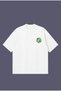 Allsaint Green Boxy Fit Oversized Unisex 100% Cotton-Pack T-Shirt – Printed T-Shirt |   Streetwear - 2