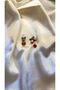 New Year's Reindeer and Bell Earrings - 3